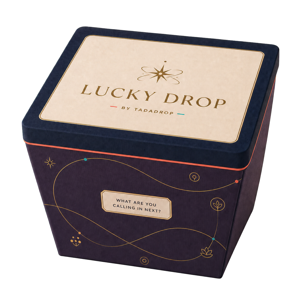 Lucky Drop personalized intention gift box